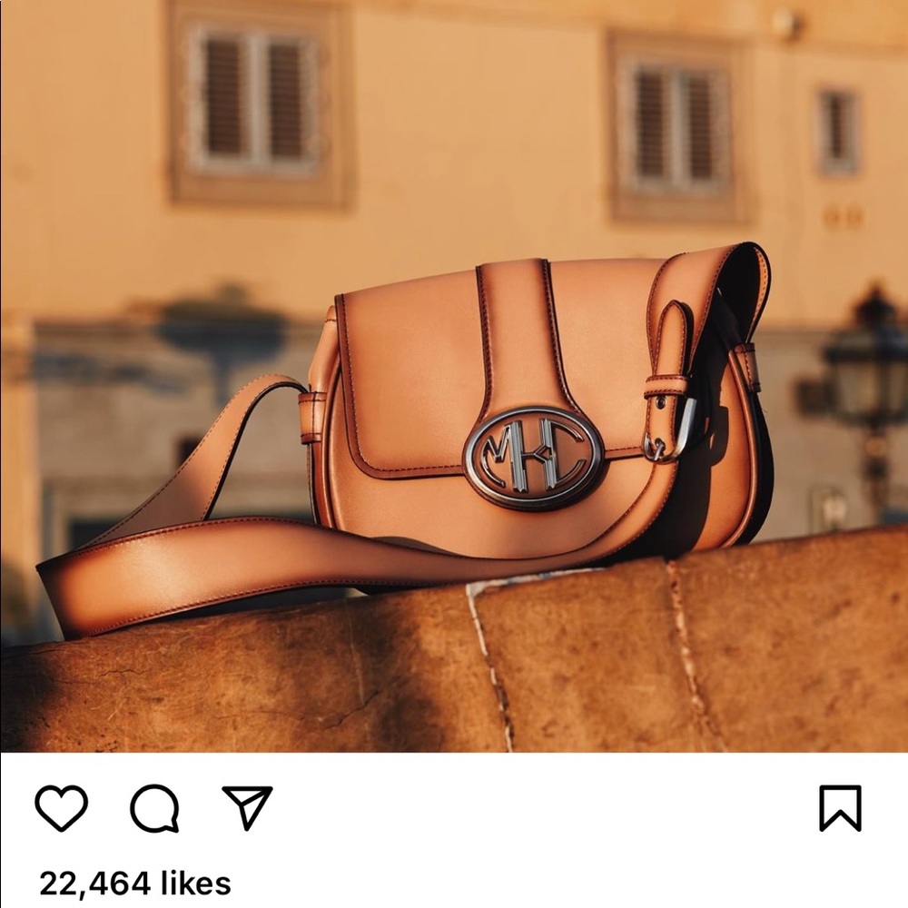 MK Collection Monogrammed Messenger